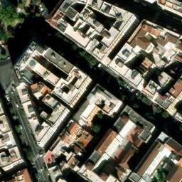 Mappa satellitare VIA CONTE VERDE, Roma