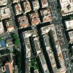 Mappa satellitare VIA ALATRI, Roma