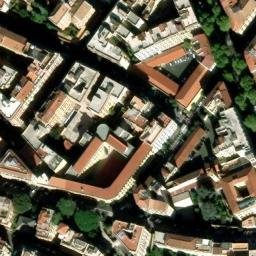 Mappa satellitare PIAZZA ISIDE, Roma