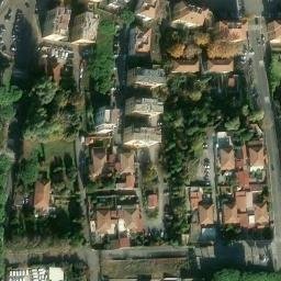 Mappa satellitare VIA TURI, Roma