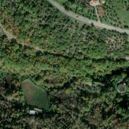 Mappa satellitare CONTRADA GAIANO, Affile