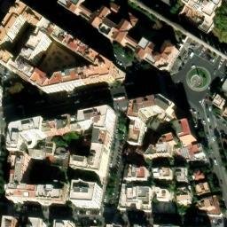 Mappa satellitare VIA ALGHERO, Roma