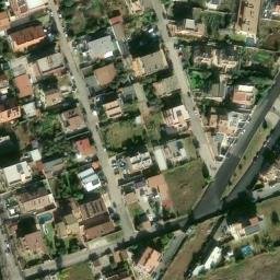 Mappa satellitare VIA ORGOSOLO, Roma