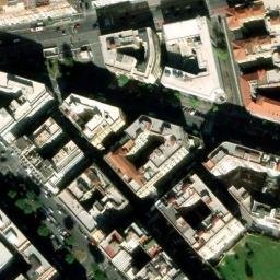 Mappa satellitare LARGO BRINDISI, Roma