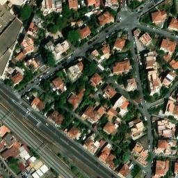 Mappa satellitare VIA STRABONE, Roma