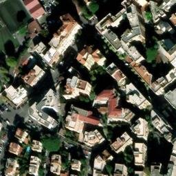 Mappa satellitare VIA AMITERNO, Roma