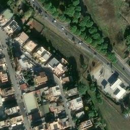 Mappa satellitare VIA CHIRONE, Roma