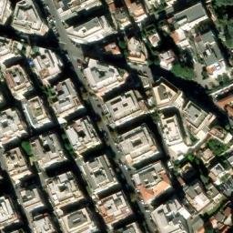 Mappa satellitare VIA FERDINANDO GREGOROVIUS, Roma