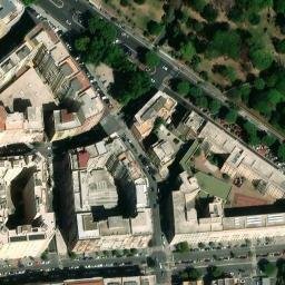 Mappa satellitare VIA AMULIO, Roma
