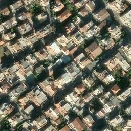Mappa satellitare VIA ACQUARONI, Roma