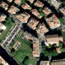 Mappa satellitare PIAZZA CESARE NERAZZINI, Roma