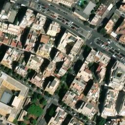 Mappa satellitare VIA TELEGONO, Roma