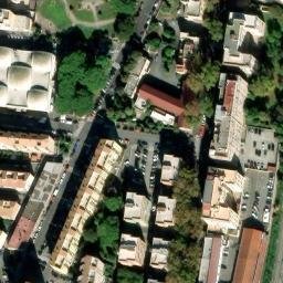 Mappa satellitare VIA CORINTO, Roma