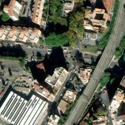 Mappa satellitare LARGO CORINTO, Roma