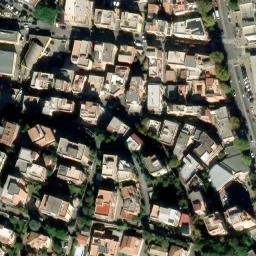 Mappa satellitare VIA BIBBONA, Roma