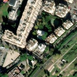 Mappa satellitare PIAZZA CERTALDO, Roma