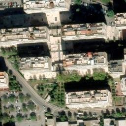 Mappa satellitare VIA GIUSEPPE BERTO, Roma