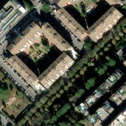 Mappa satellitare VIA HELSINKI, Roma