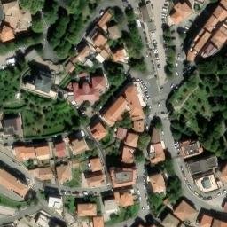 Mappa satellitare VIA GUGLIELMO MARCONI, Fiuggi