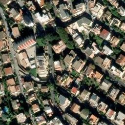 Mappa satellitare VIA ARGELATO, Roma