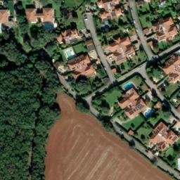 Mappa satellitare VIA EDITH PIAF, Roma