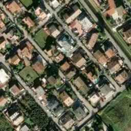 Mappa satellitare VIA CALVIGNANO, Roma