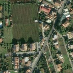 Mappa satellitare VIA DEL SASSONE, Marino