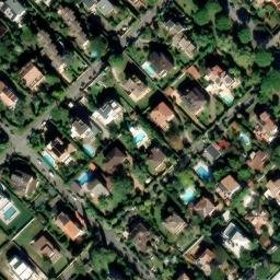 Mappa satellitare VIA PRASSITELE, Roma