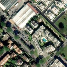 Mappa satellitare VIA SENOFANE, Roma