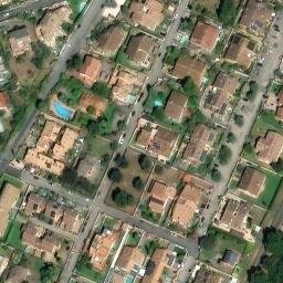 Mappa satellitare VIA VANDOIES, Roma