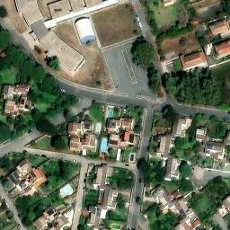 Mappa satellitare VIA LISIGNAGO, Roma