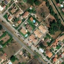 Mappa satellitare VIA DRO', Roma