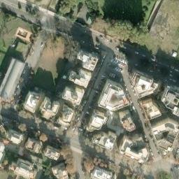 Mappa satellitare VIA CALVI, Roma