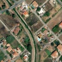 Mappa satellitare VIA COREDO, Roma
