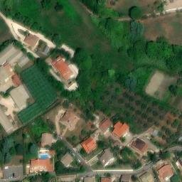 Mappa satellitare VIA DELLA PACE, Lariano