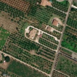 Mappa satellitare CONTRADA QUARTICCIOLO, Cori