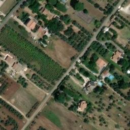 Mappa satellitare VIA PASSO DELLA CORTE, Lanuvio