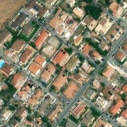 Mappa satellitare VIA ALGHERO, Pomezia