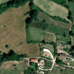 Mappa satellitare VIA SPINETO, Atina