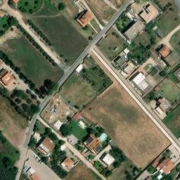 Mappa satellitare VIA DEI GRILLI, Ardea