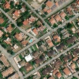 Mappa satellitare VIA LAMBRO, Ardea
