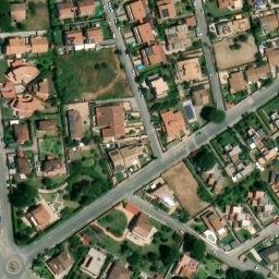 Mappa satellitare VIALE TEVERE, Ardea