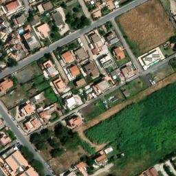 Mappa satellitare VIA DEL PAVONE, Ardea