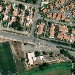 Mappa satellitare VIA SERCHIO, Ardea