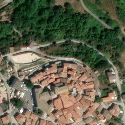 Mappa satellitare CONTRADA VALLE, Macchia d'Isernia