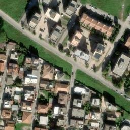 Mappa satellitare VIA SENOFANE, Latina