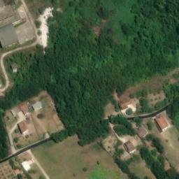 Mappa satellitare VIA LA COSTA, Arce
