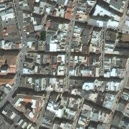 Mappa satellitare VIA ALFIO E FAUSTO LEPORE, Lucera