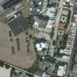 Mappa satellitare VIA MONFALCONE, Lucera