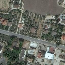 Mappa satellitare VIA DEI DAUNI, Lucera